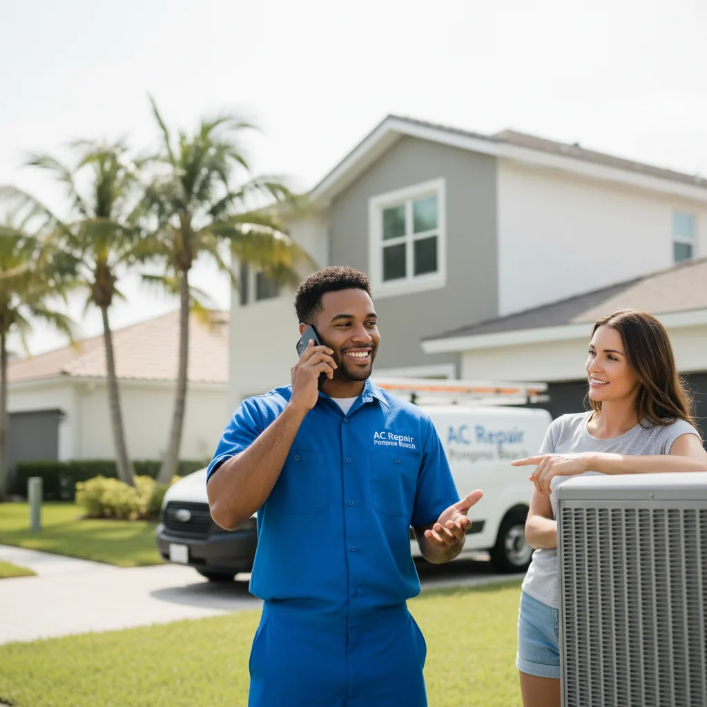 AC Repair Pompano Beach customer support in Pleasant Garden